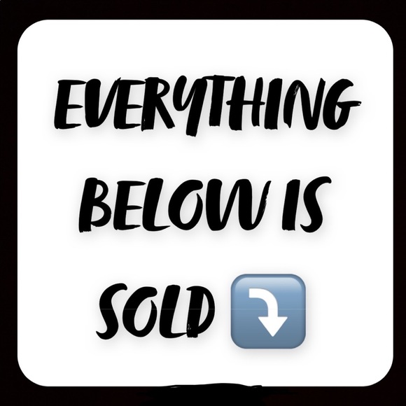 Other - Everything below this point has been sold!